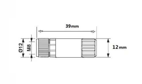 M8-FS5B-PL-WE尺寸图