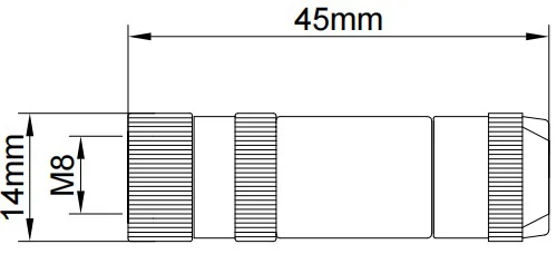 M8-FS5B-SH-WE尺寸图