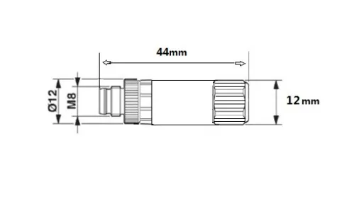 M8-MS5B-PL-WE尺寸图